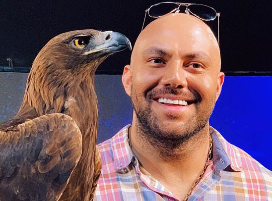 آیدین ختائی؛ بدنساز مشهور و قهرمان مردان آهنین ملقب به «راک ایران» که نقش «یل شامی» را در مختارنامه بازی کرد 