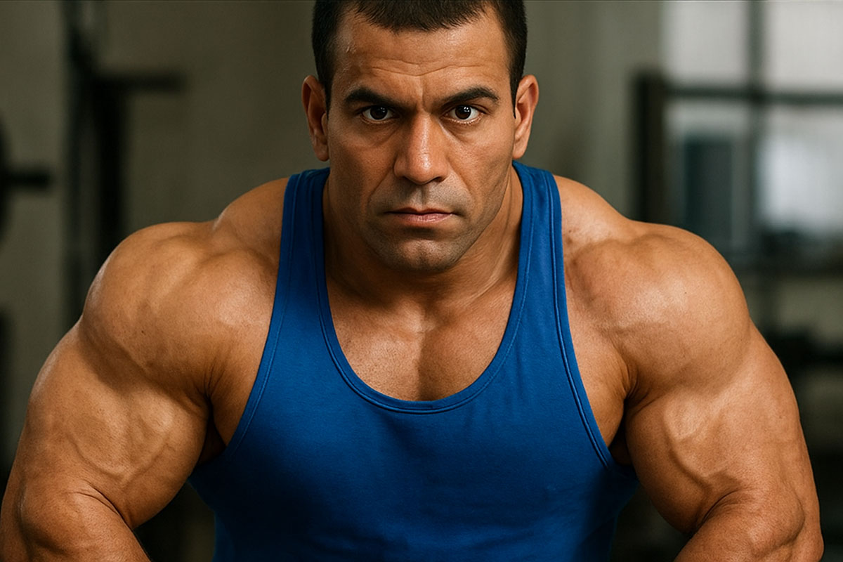 محرم پناهی؛ یکی از بهترین بدن‌های تاریخ بدنسازی ایران با ۸۰ کیلو وزن که به مسترالمپیا نرفت، اما قهرمان قهرمانان جهان شد 