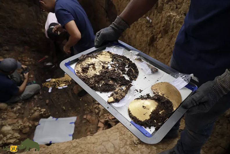 کشف باورنکردنی مقبره ۱۲۰۰ ساله مملو از طلا کشف باورنکردنی مقبره ۱۲۰۰ ساله مملو از طلا