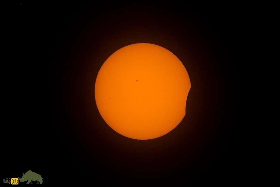 تصاویری زیبا از خورشیدگرفتگی بزرگ دیروز + تصاویر
