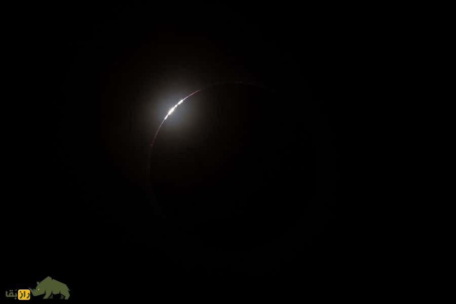 تصاویری زیبا از خورشیدگرفتگی بزرگ دیروز + تصاویر