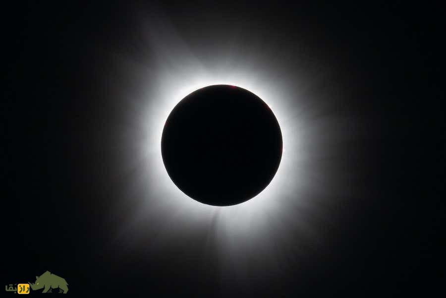 تصاویری زیبا از خورشیدگرفتگی بزرگ دیروز + تصاویر