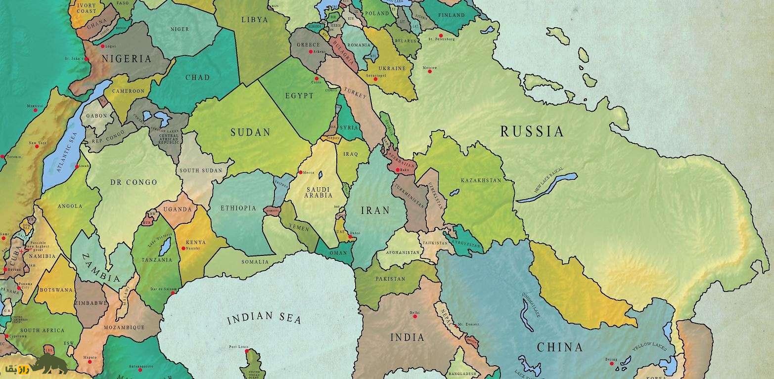 سیاره زمین در ۲۵۰ میلیون سال آینده چه شکلی می‌شود؟/ دریاهای ایران از بین می‌روند!