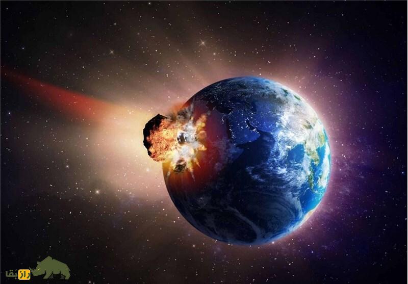 این سنگ کوچک، حیات را به سیاره زمین آورد! برخورد شهاب سنگ با زمین