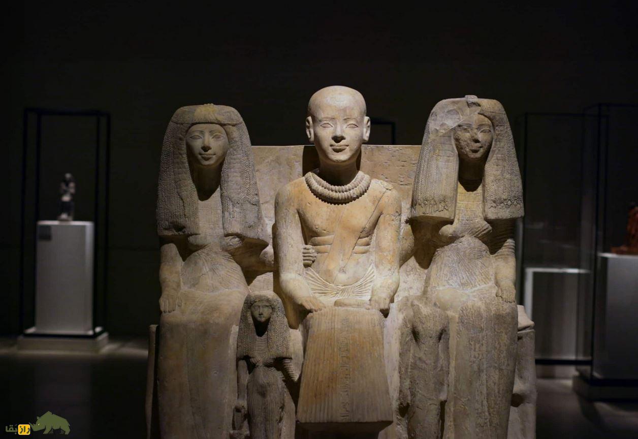 از درمان عجیب ناتوانی جنسی با آب دهان اسب تا خیانت قانونی زن به شوهر در مصر باستان! مجسمه در مصر باستان