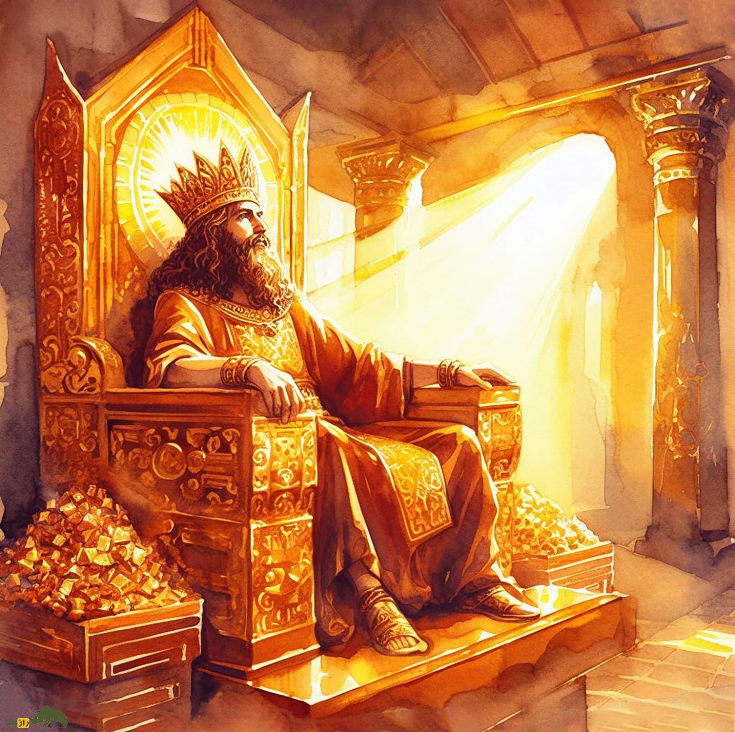 تصویری از حضرت سلیمان