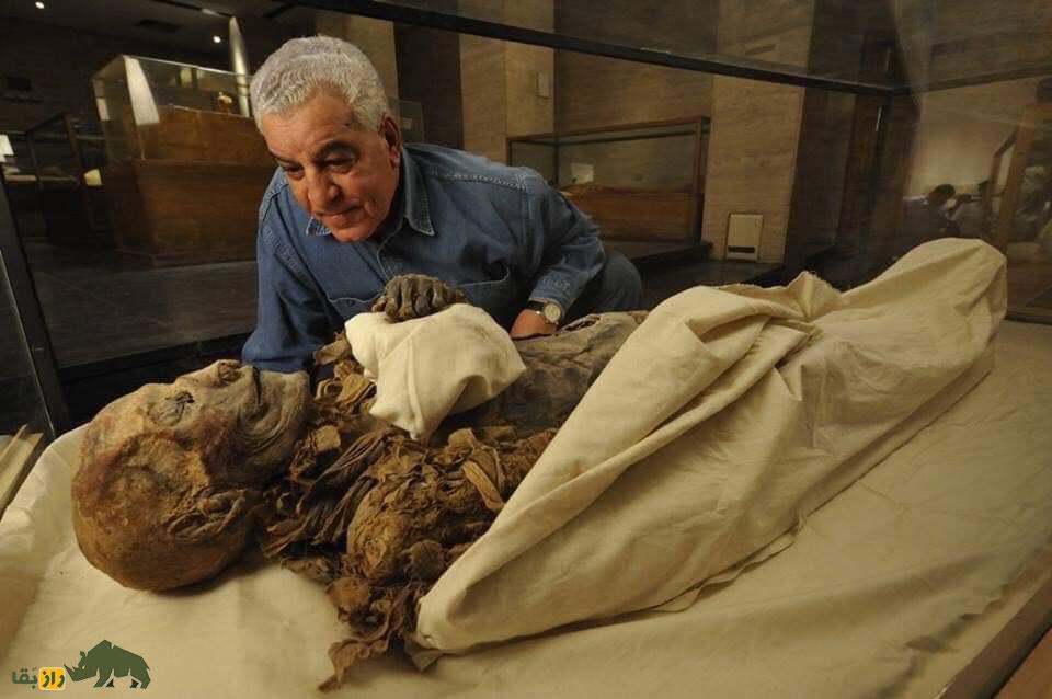 کشف تاریخی در مصر؛ مقبره گمشده فرعون بزرگ پس از ۳۵۰۰ سال کشف شد مومیایی یک فرعون مصر