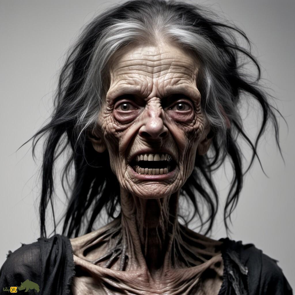 چهره بازسازی شده یک پیرزن