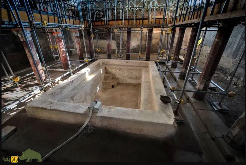 کشف باورنکردنی حمام اعیانی خصوصی؛ کشفی نادر که رازهای شهر باستانی پمپئی را آشکار کرد