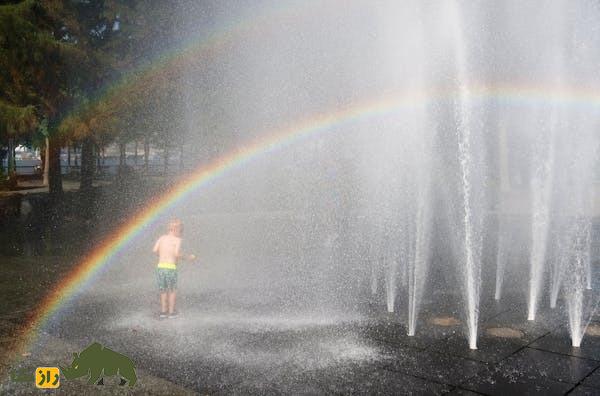 آیا رنگین کمان می‌تواند دایره‌ای شود؟! / انتهای رنگین کمان کجاست؟!
