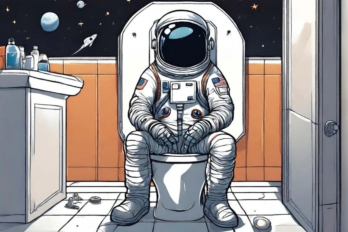 فضانوردان چگونه در فضا دستشویی می‌کنند؟ | سرنوشت مدفوع انسان در فضا چه می‌شود؟