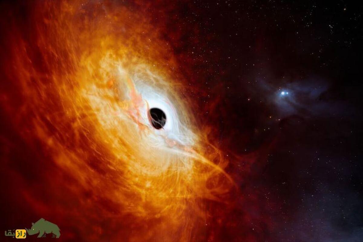 گرسنه‌ترین سیاه‌چاله جهان روزانه یک خورشید را می‌بلعد