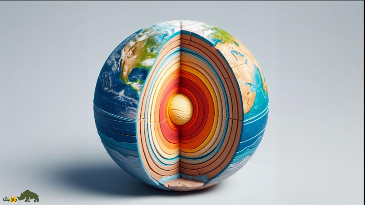 تصاویر هسته زمین