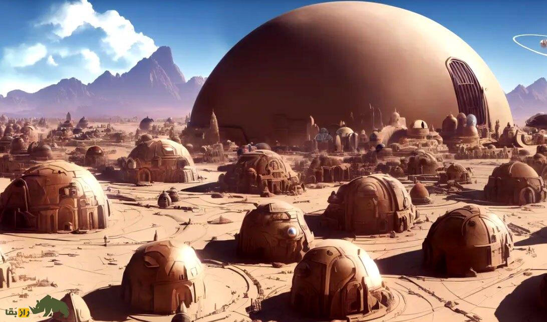 خانه ساختن در مریخ