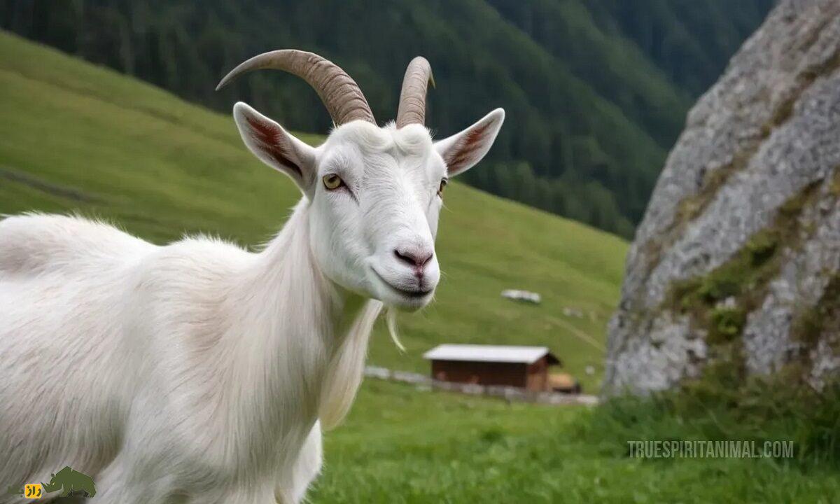 «بز سانِن»؛ بز سفید سوئیس معروف به «ملکه شیر» که روزی سه گالن شیر می‌دهد