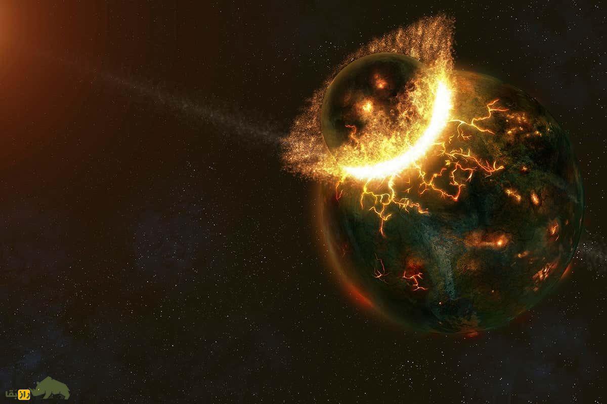 ماه چگونه شکل گرفت؟ داستان عجیب و خشونت‌آمیز تولد ماه