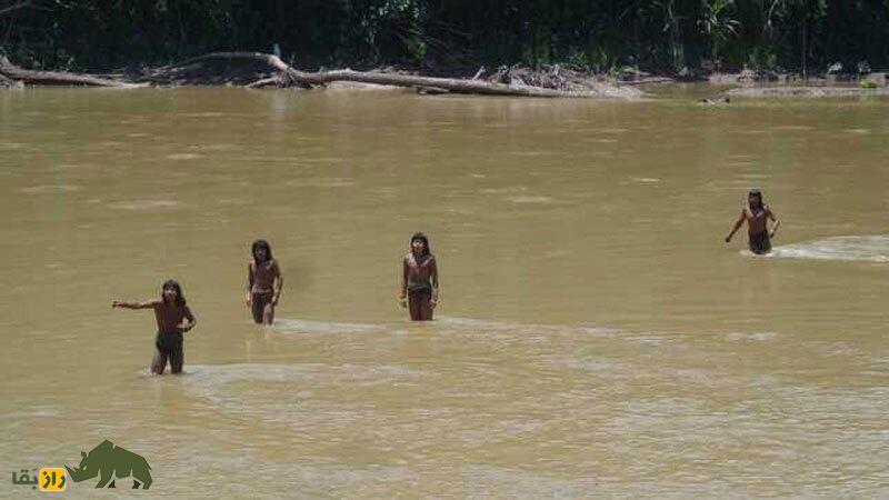 پیدا شدن «منزوی‌ترین قبیله جهان» در آمازون؛ آنها به شیوه انسان‌های اولیه زندگی می‌کنند