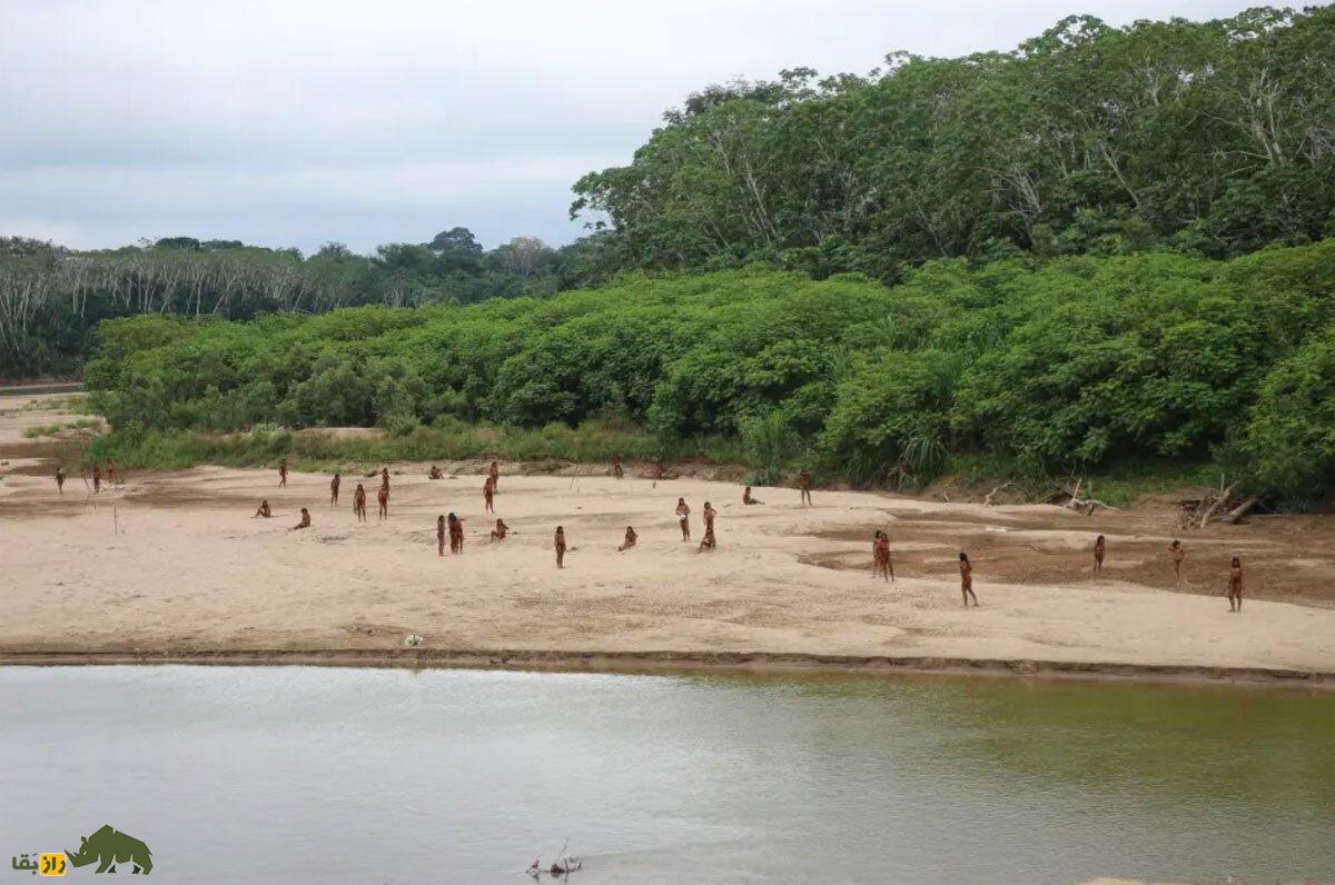 پیدا شدن «منزوی‌ترین قبیله جهان» در آمازون؛ آنها به شیوه انسان‌های اولیه زندگی می‌کنند