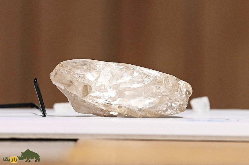 (تصاویر) کشف دومین الماس بزرگ جهان