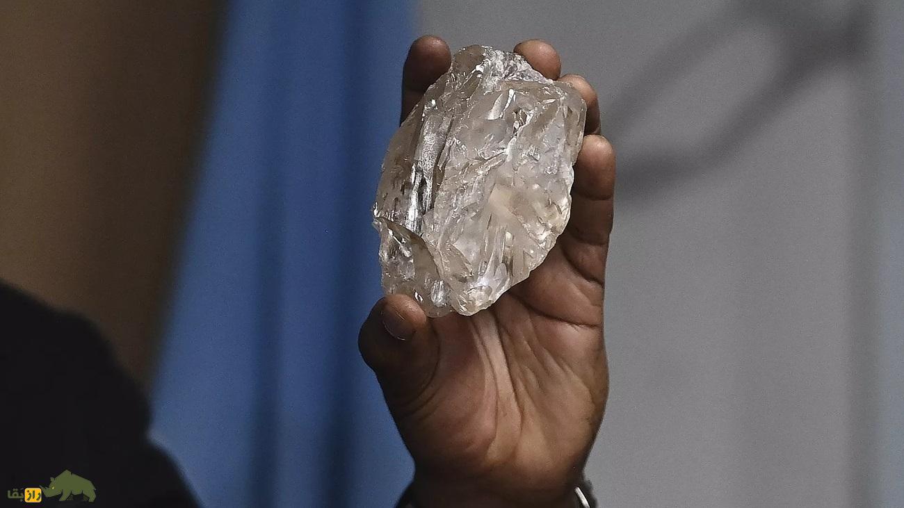 (تصاویر) کشف دومین الماس بزرگ جهان