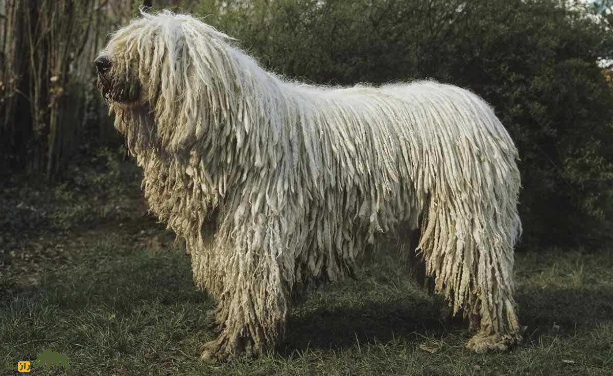 کوموندور؛ سگ باستانی عجیب مجارستانی با موهای طنابی که طول موهایش ۳۰ سانتیمتر است کوموندور؛ سگ باستانی عجیب مجارستانی با موهای طنابی که طول موهایش ۳۰ سانتیمتر است