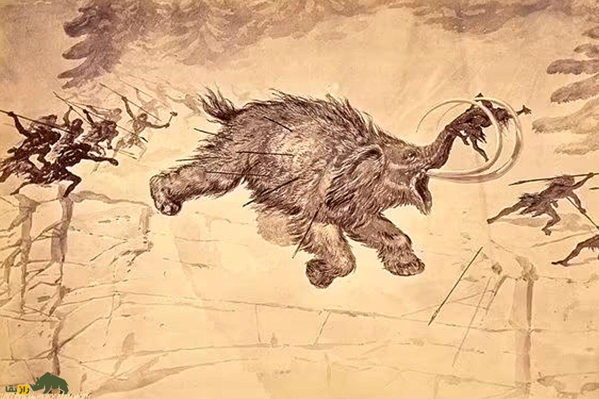 روش باورنکردنی انسانهای اولیه برای شکار ماموت روش باورنکردنی انسانهای اولیه برای شکار ماموت