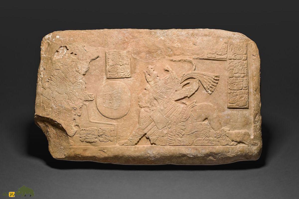 کشف عجیب دانشمندان: آیا مایاها تیم بازندگان فوتبال را قربانی میکردند؟ سنگ نوشته فوتبال مایاها