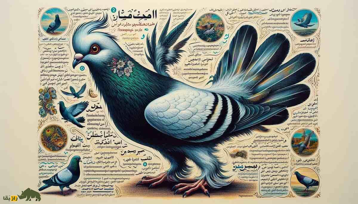 کبوتر خلیجی؛ کبوتر باستانی ایرانی با گردن کشیده که حرکات آکروباتیکش در جهان مشهور است کبوتر خلیجی؛ کبوتر باستانی ایرانی با گردن کشیده که حرکات آکروباتیکش در جهان مشهور است