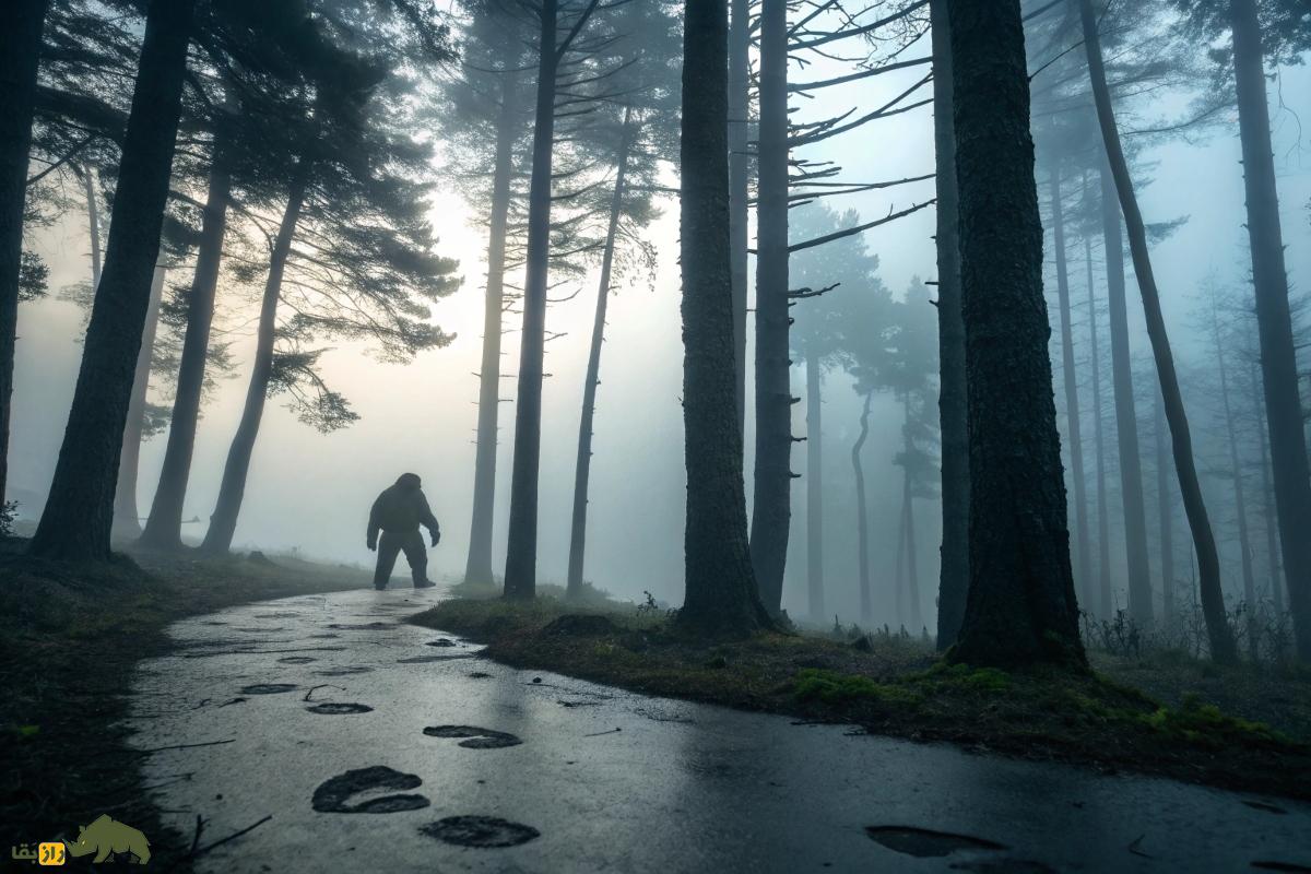پاگندهی مازندرانی؛ موجود ترسناک دو متری در دل جنگل که بیش از ۲ متر قد دارد و پوشیده از پشم سیاه است پاگندهی مازندرانی