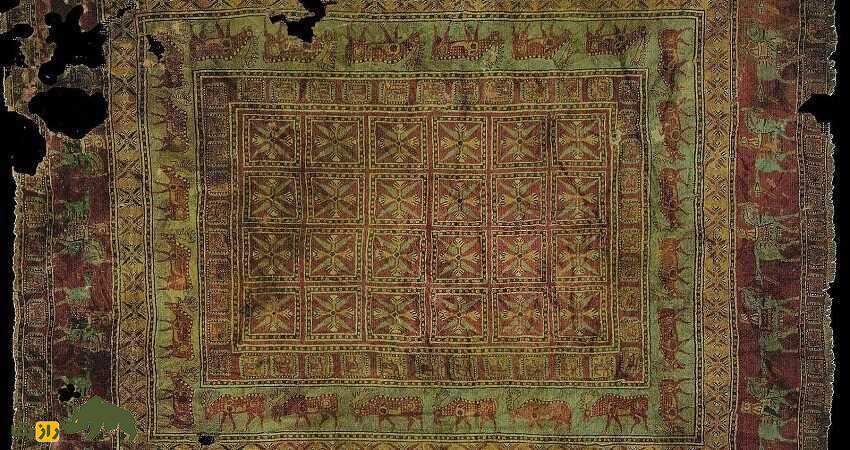 فرش نفیس دوران قاجار