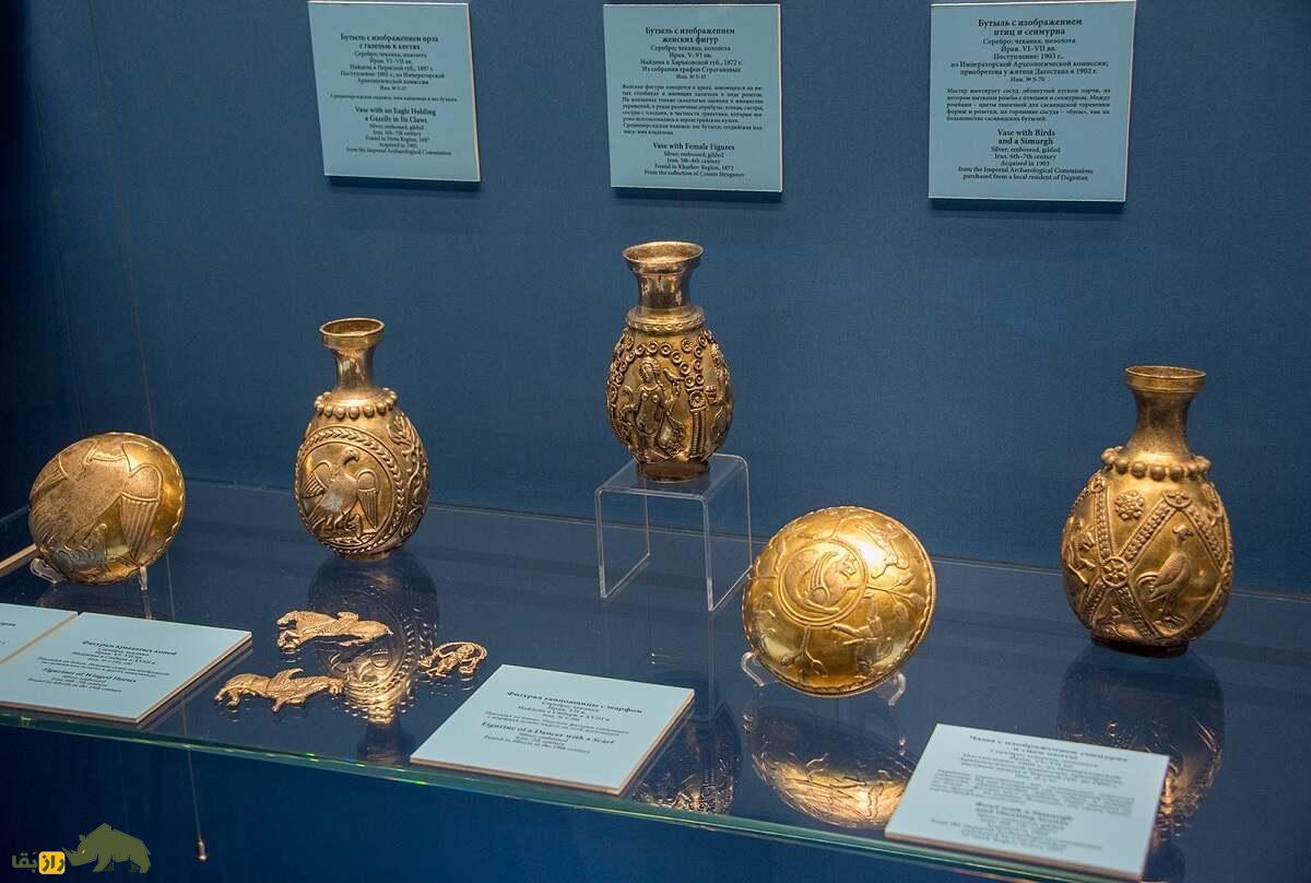 گنجینه ایران در موزه ارمیتاژ روسیه