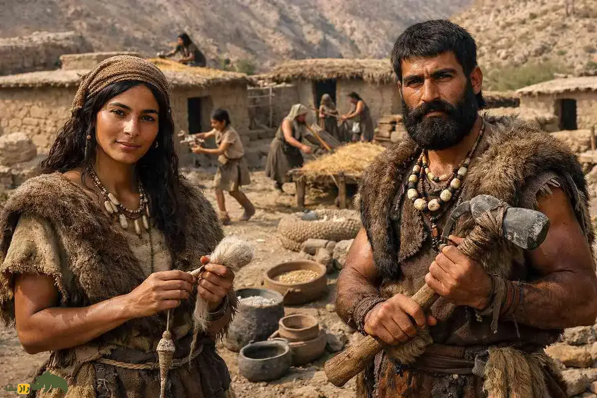 در ۶۰۰۰ سال قبل مردم ایران چه شکلی بودند و بیشتر در کدام مناطق زندگی می‌کردند؟