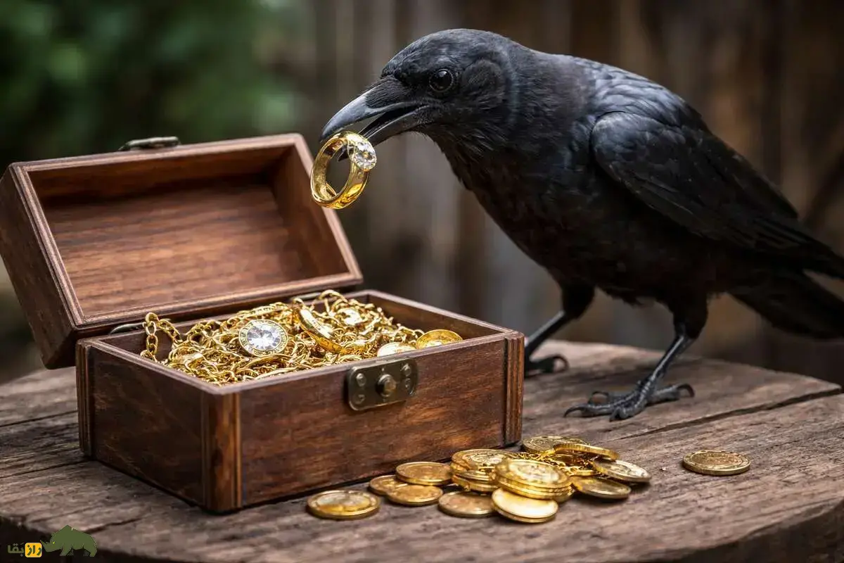 وقتی پرنده‌ها به دزد طلا تبدیل می‌شوند؛ داستان کلاغ آموزش‌دیده مارک اندرسون در فلوریدا که طلا می‌دزدید و هوش حیرت‌انگیزش کارآگاهان را شوکه کرد!