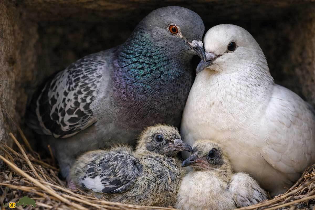 جفت‌گیری کبوتر چاهی با کبوتر اهلی؛ آیا جفت‌گیری کبوتر چاهی با کبوترهای زینتی، سرعتی و قدرتی امکان‌پذیر است و جوجه آنها چه ویژگی‌هایی خواهد داشت؟