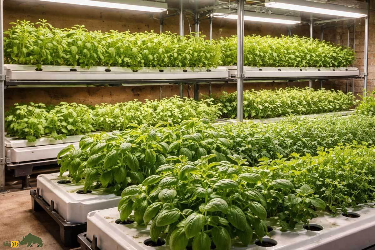 راز پرورش گیاهان دارویی و سبزی در زیرزمین؛ چگونه نعناع و ریحان تازه را بدون خاک در زیر زمین خانه رشد دهید و درآمد میلیونی کسب کنید؟