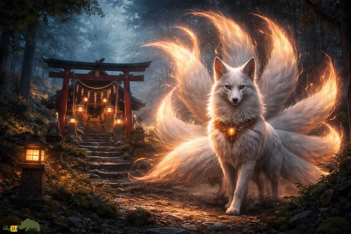 کیتسونه؛ روایت روباه جادویی که با دم‌های افسانه‌ای‌اش میان انسان‌ها زندگی کرد و سرنوشت‌ها را تغییر داد