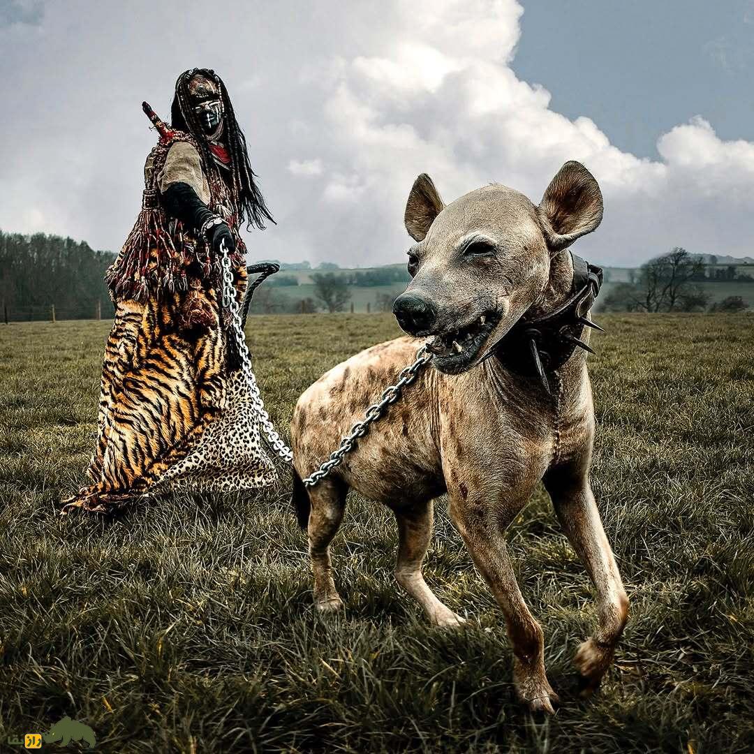 تصاویری از ترسناک‌ترین جادوگر جهان که وحشی حیوان خانگی دنیا را دارد!