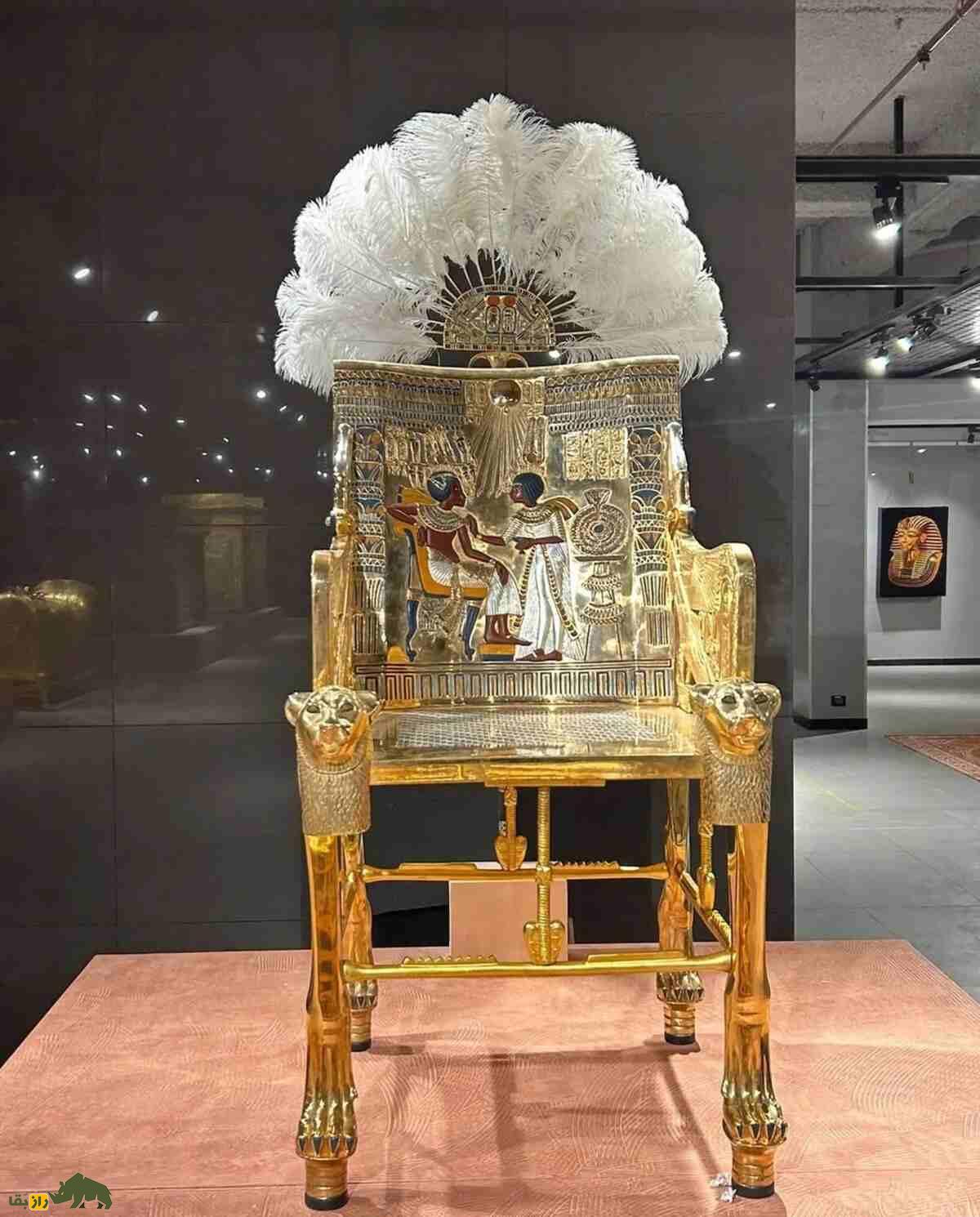 صندلی طلایی توت‌عنخ‌آمون؛ گنج ۳۳۰۰ ساله مصر باستان که با طلا و عشق ساخته شد و یکی از باشکوه‌ترین آثار دنیاست