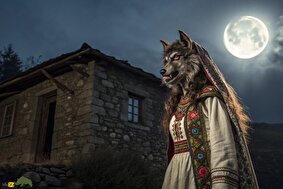 «عروس گرگنما»؛ «عروس گرگنمای گودین» مشهور به عروس حاج طهماس که شبها شبیه گرگ میشد و جان آدمها را میگرفت