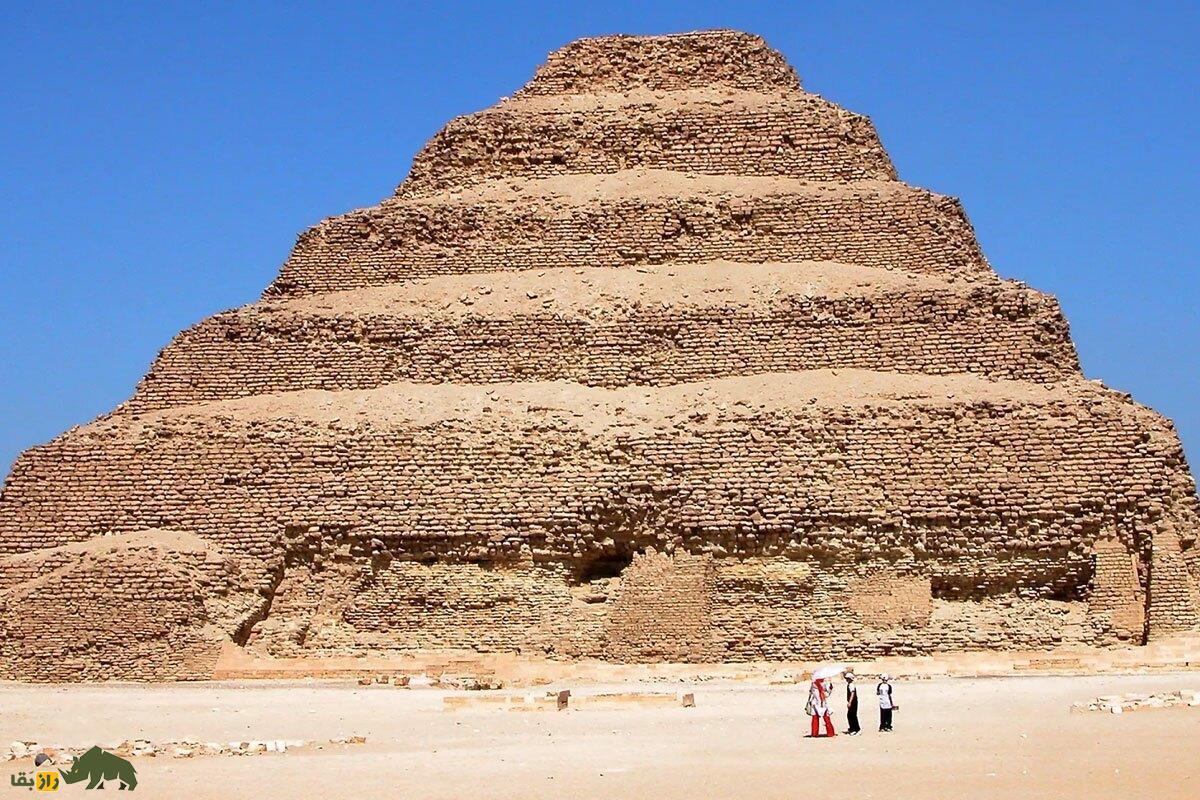 یک هرم باستانی در مصر