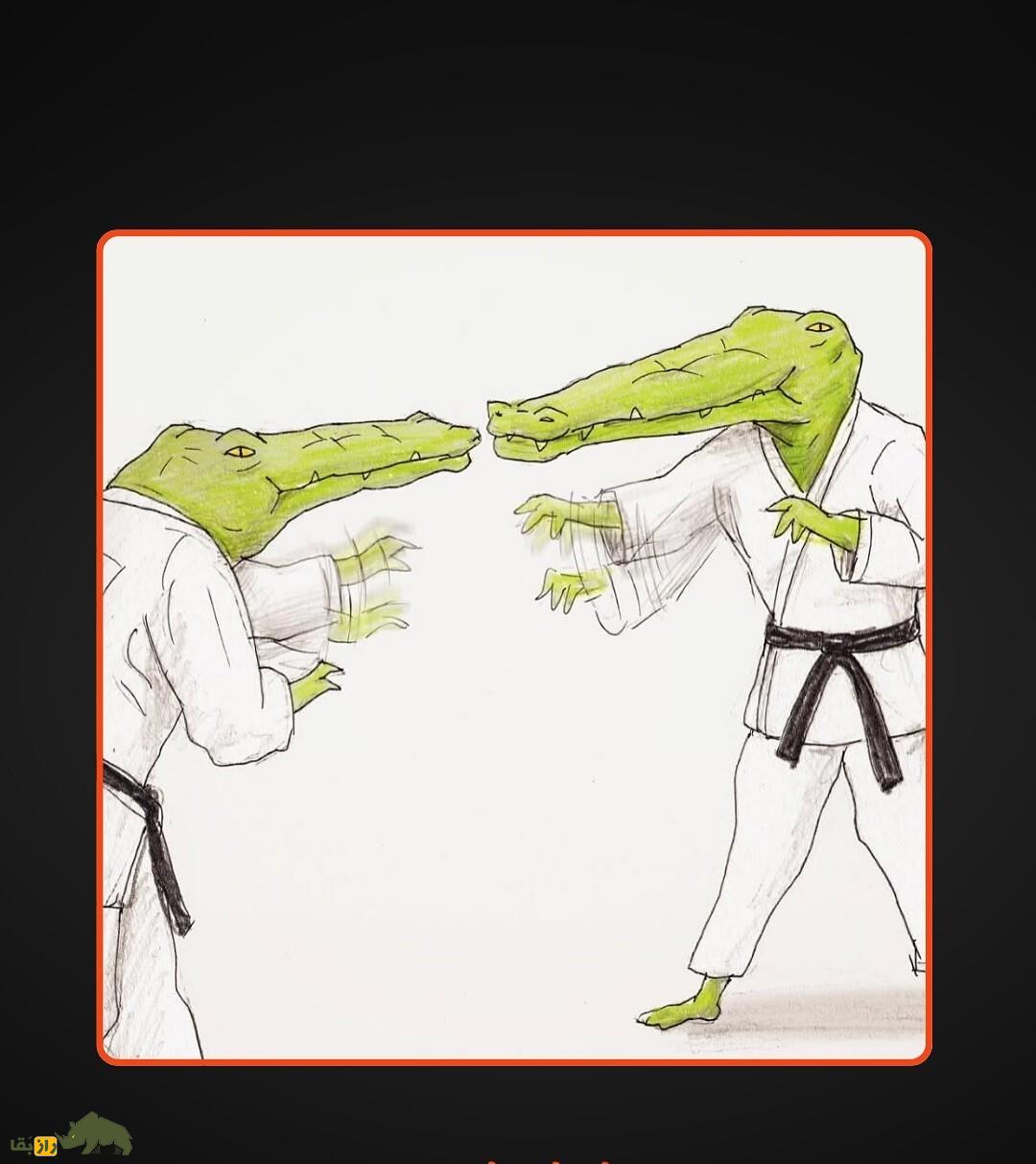 اگر انسان مانند تمساح پوزه داشت چی میشد؟ انسان با پوزه تمساح