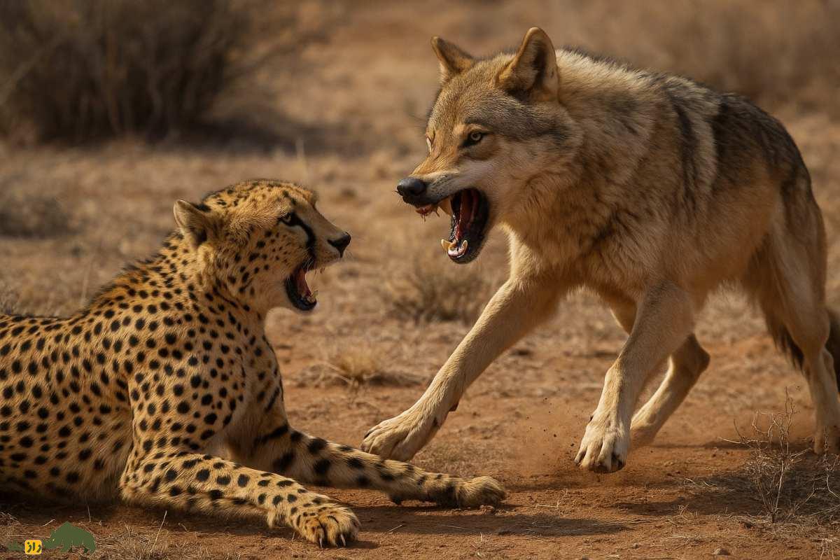 یوزپلنگ آسیایی قویتر است یا گرگ ایرانی و در نبرد تنبهتن کدام برنده خواهد شد؟ یوزپلنگ آسیایی قویتر است یا گرگ ایرانی و در نبرد تنبهتن کدام برنده خواهد شد؟