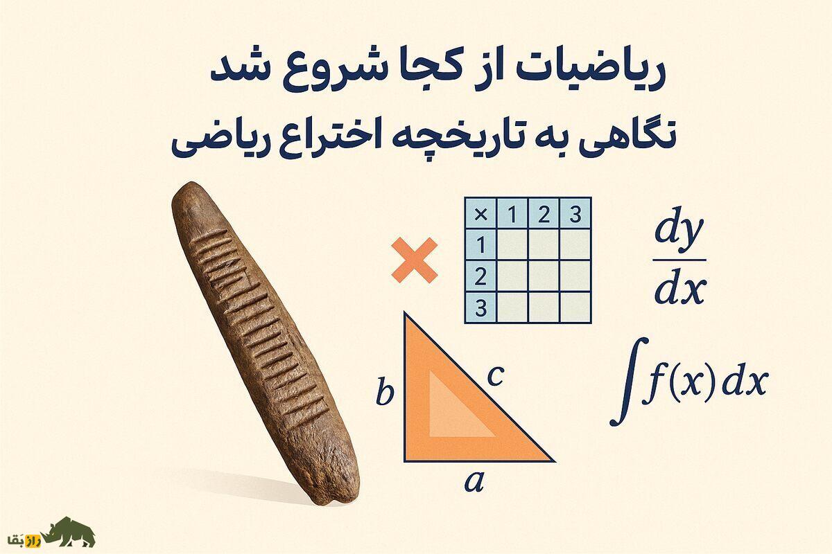 ریاضیات از چه زمانی اختراع شد؟
