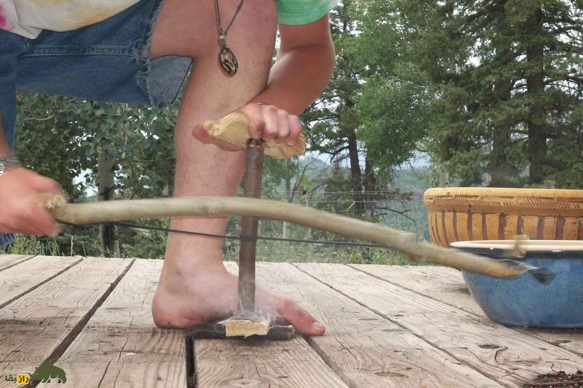 کمان آتشزا؛ ابزار باستانی تولید آتش که زندگی بشر را برای همیشه دگرگون کرد! کمان آتشزا؛ ابزار باستانی تولید آتش که زندگی بشر را برای همیشه دگرگون کرد!