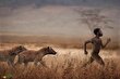 فیلمی از نبرد تماشایی انسان اولیه با کفتار برای بقا در دو میلیون سال پیش!