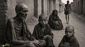 فاجعهبارترین قحطی تاریخ ایران؛ سالی که ۹ میلیون ایرانی بعد از علفخواری و آدمخواری بر اثر گرسنگی مردند!