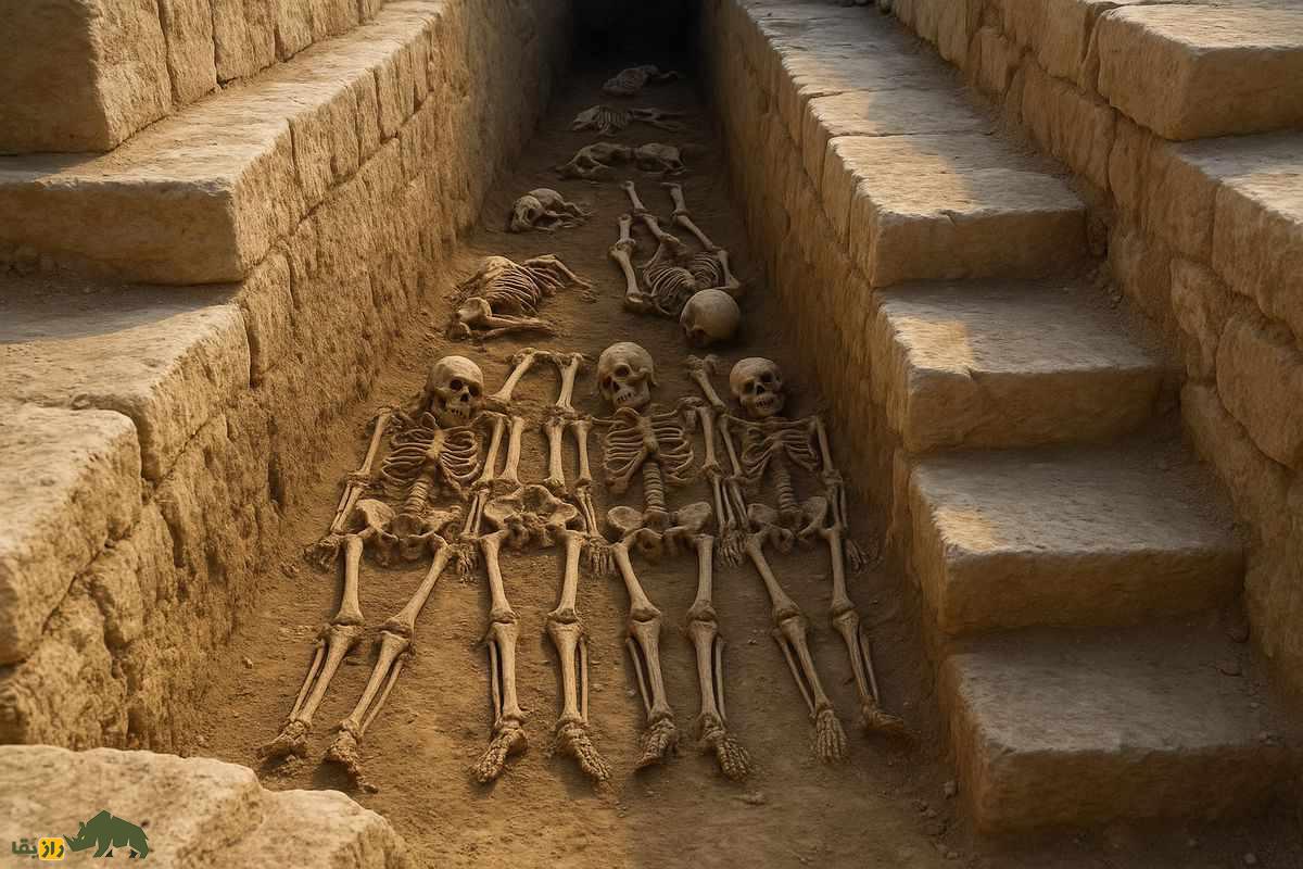 اسرار استخوان‌های انسان؛ کشف ۱۱ اسکلت هخامنشی در کانال‌های زیر تخت جمشید که اسرار یک پرونده مرموز را باز کرد