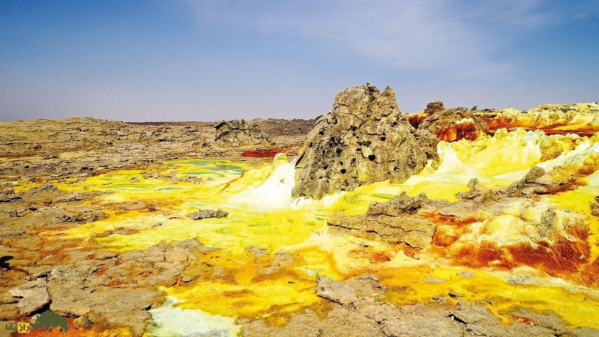 بیابان داناکیل؛ بیابانی فوق خشن و شبیه داستانهای علمی تخیلی که به آزمایشگاه زنده حیات فرازمینیها معروف است بیابان داناکیل