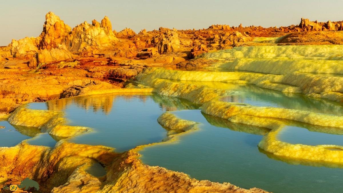 بیابان داناکیل؛ بیابانی فوق خشن و شبیه داستانهای علمی تخیلی که به آزمایشگاه زنده حیات فرازمینیها معروف است بیابان داناکیل