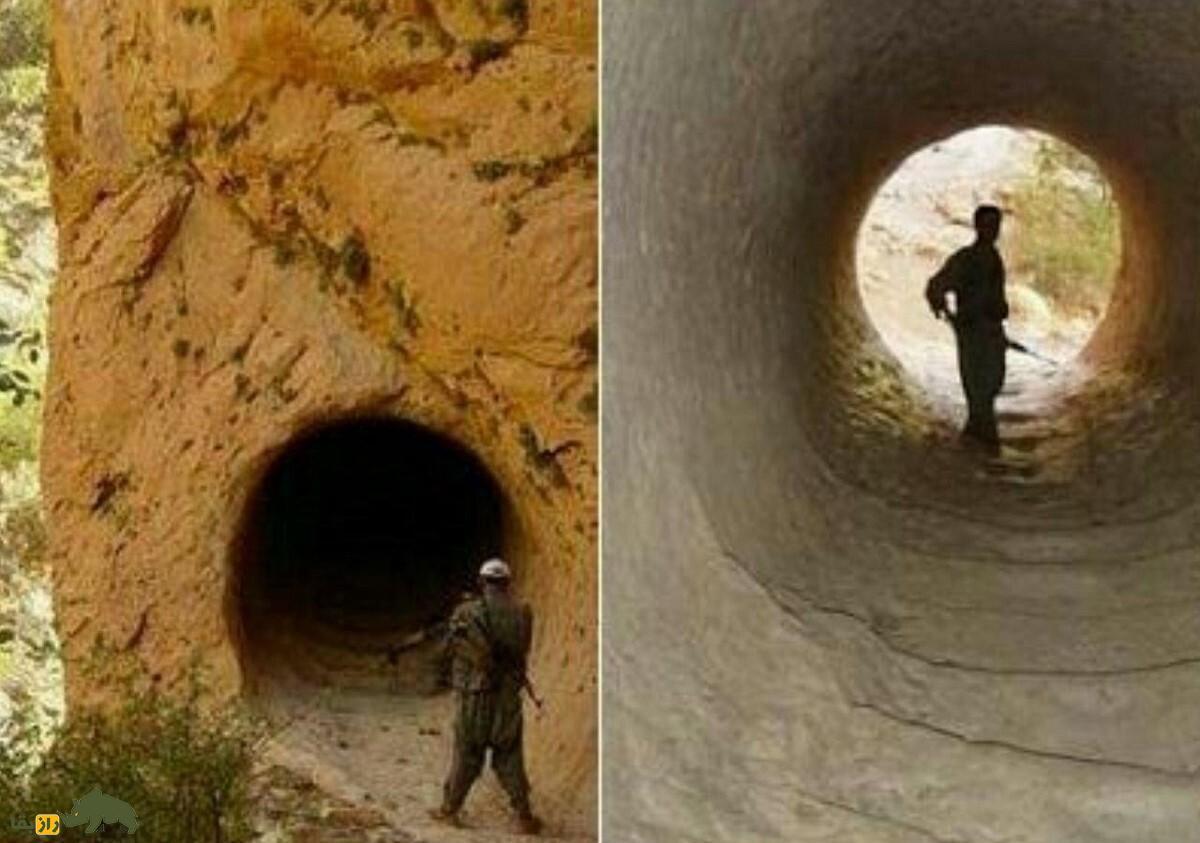 غار ضحاک؛ غاری باستانی و بسیار عجیب در کرستان که فقط اعضای  «پ ک ک» آن را دیده‌اند!